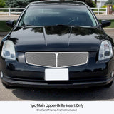 Stainless Steel Main Upper Sheet Grille 2004-2006 Nissan Maxima GR14DED08A