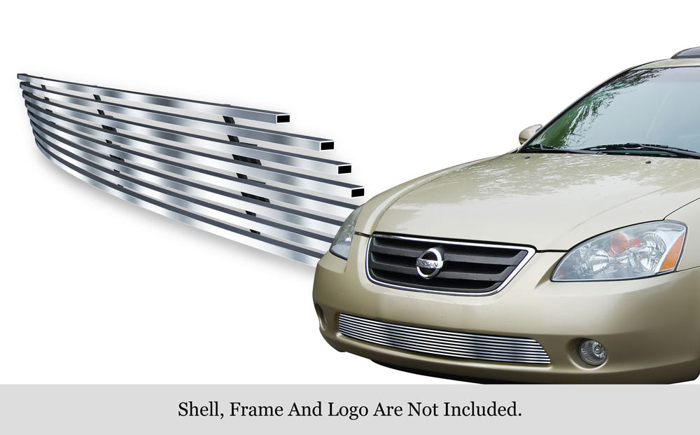 Stainless Steel Lower Bumper Stainless Steel Billet Grille 2002-2004 Nissan Altima GR14FED07C