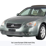 Stainless Steel Lower Bumper Stainless Steel Billet Grille 2002-2004 Nissan Altima GR14FED07S