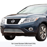 Stainless Steel Lower Bumper Stainless Steel Billet Grille 2013-2016 Nissan Pathfinder GR14FEE64S