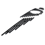 Stainless Steel Main Upper Black Stainless Steel Billet Grille 2011-2014 Nissan Murano GR14FEE65J