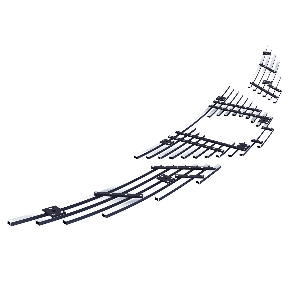 Stainless Steel Main Upper Stainless Steel Billet Grille 2011-2014 Nissan Murano GR14FEE65S