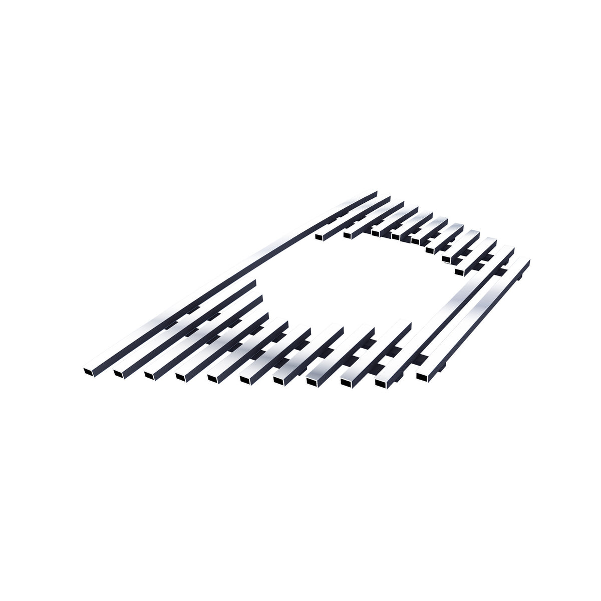 Stainless Steel Main Upper Stainless Steel Billet Grille 2009-2010 Nissan Murano GR14FEE66S