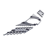 Stainless Steel Main Upper Stainless Steel Billet Grille 2014-2016 Nissan Rogue GR14FEE71S