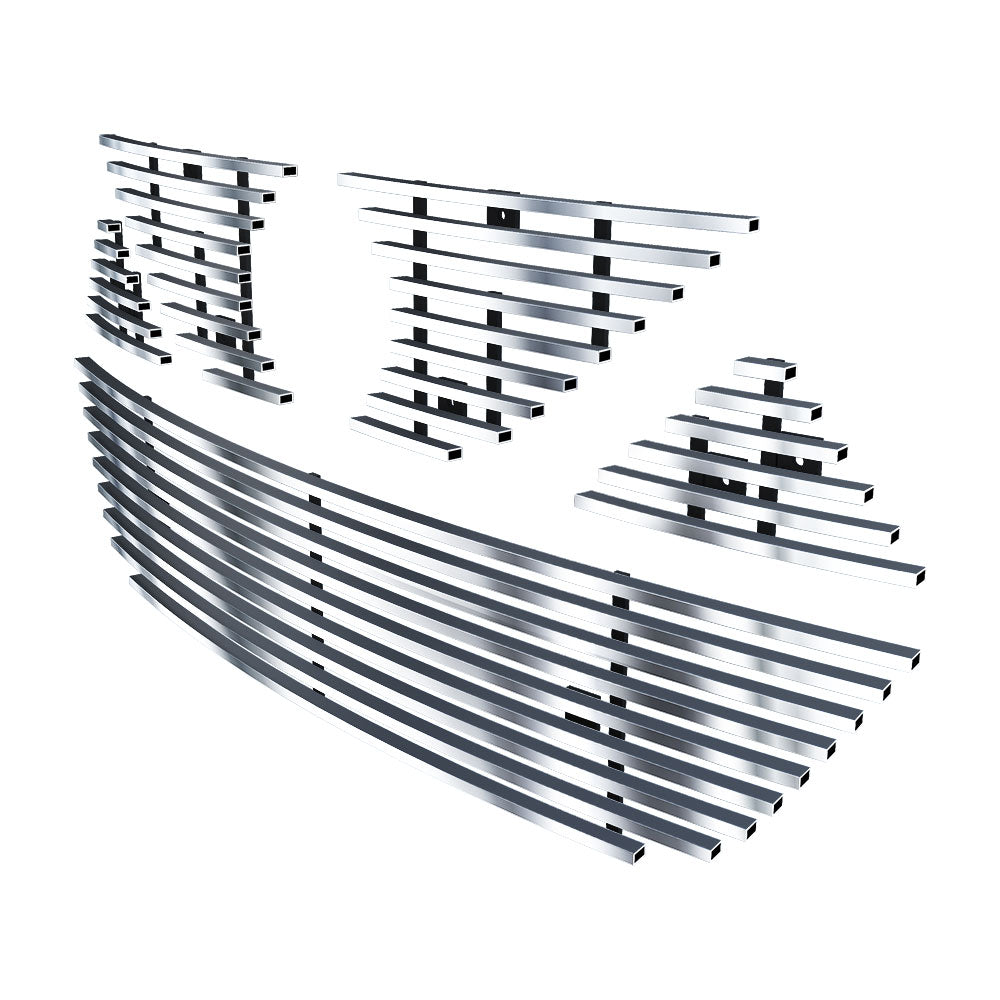 Stainless Steel Main Upper + Lower Bumper Stainless Steel Billet Grille 2015-2018 Nissan Maxima GR14FFC98S