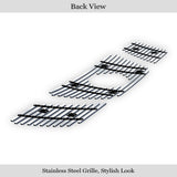 Stainless Steel Main Upper Stainless Steel Billet Grille 2005-2008 Nissan Frontier With Logo Show/2005-2007 Nissan Pathfinder With Logo Show GR14FFD32S