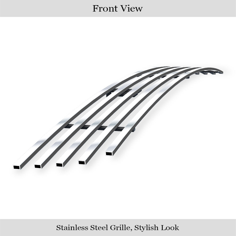 Stainless Steel Lower Bumper Stainless Steel Billet Grille 2005-2008 Nissan Frontier All Model/2009-2021 Nissan Frontier (Only Fit Model With Chrome Bumper Not Fit Pro-4X Model)/2005-2007 Nissan Pathfinder GR14FFD33S