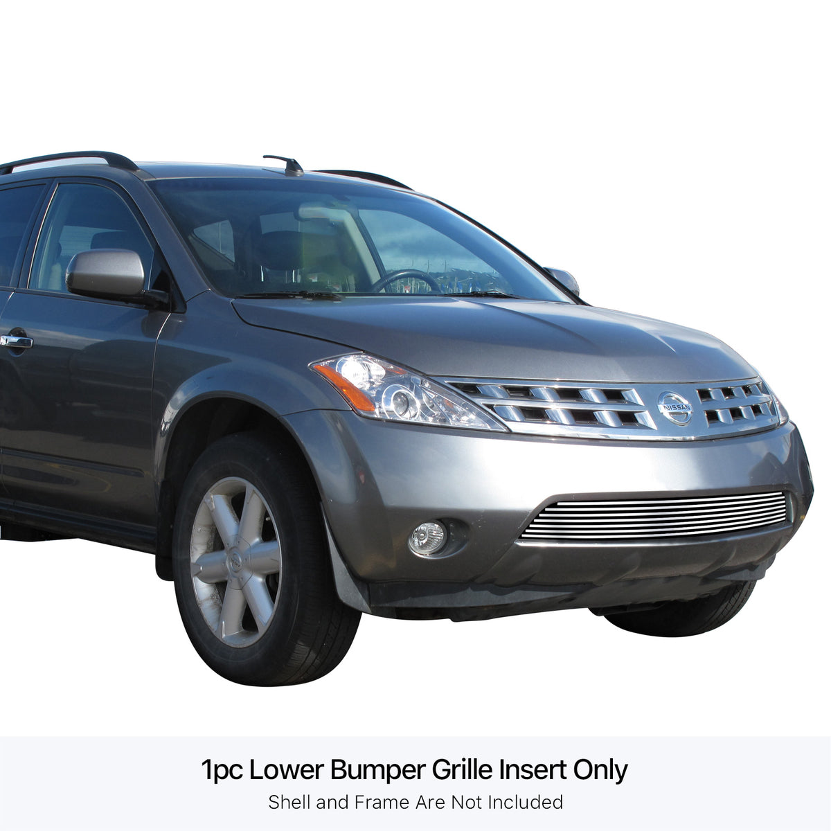 Stainless Steel Lower Bumper Stainless Steel Billet Grille 2003-2008 Nissan Murano GR14FFD86C