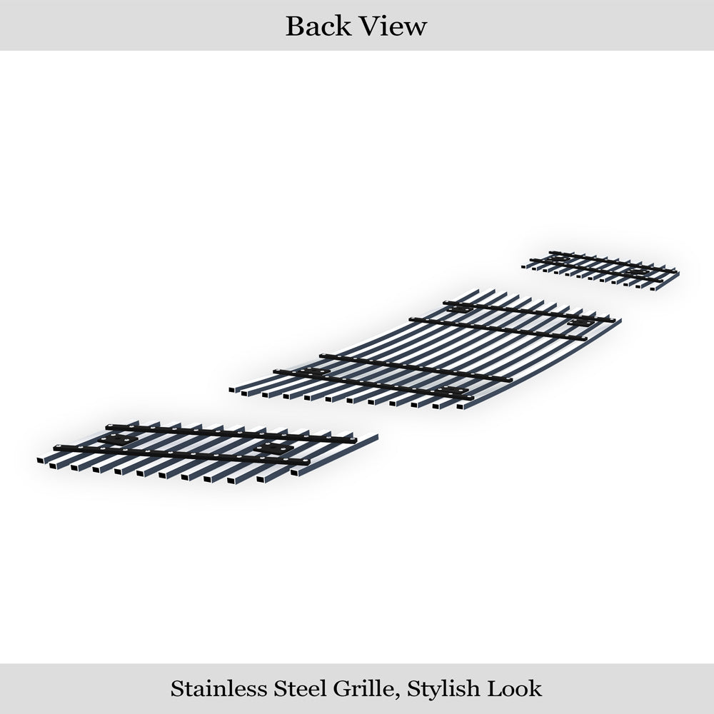 Stainless Steel Main Upper Stainless Steel Billet Grille 2008-2015 Nissan Titan GR14FFE20S