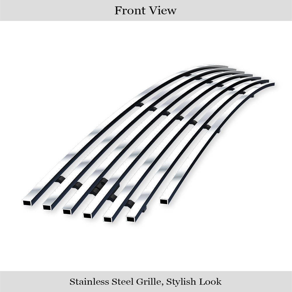 Stainless Steel Lower Bumper Stainless Steel Billet Grille 2007-2009 Nissan Altima Coupe GR14FFE67C