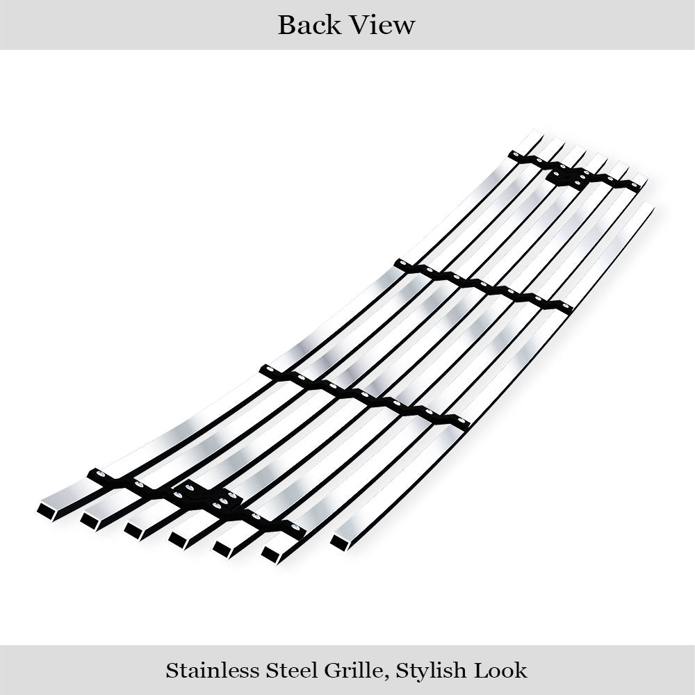 Stainless Steel Lower Bumper Stainless Steel Billet Grille 2007-2009 Nissan Altima Coupe GR14FFE67C