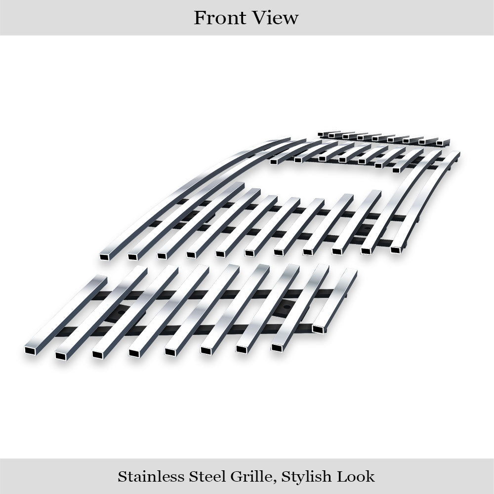 Stainless Steel Main Upper Stainless Steel Billet Grille 2009-2021 Nissan Frontier GR14FFF41S