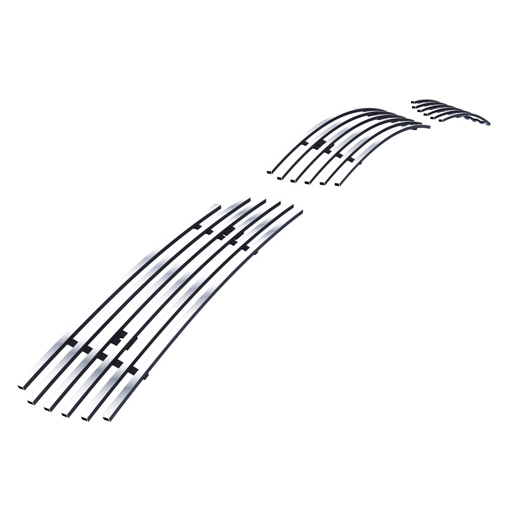 Stainless Steel Lower Bumper Stainless Steel Billet Grille 2007-2008 Infiniti G35 Sedan Not For Sport Model GR14FFH86S