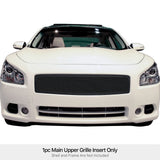 Stainless Steel Main Upper Black Wire Mesh Grille 2009-2014 Nissan Maxima GR14GEB18H