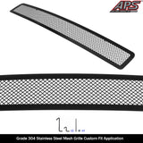 Stainless Steel Lower Bumper Black Wire Mesh Grille 2009-2014 Nissan Maxima GR14GEB25H
