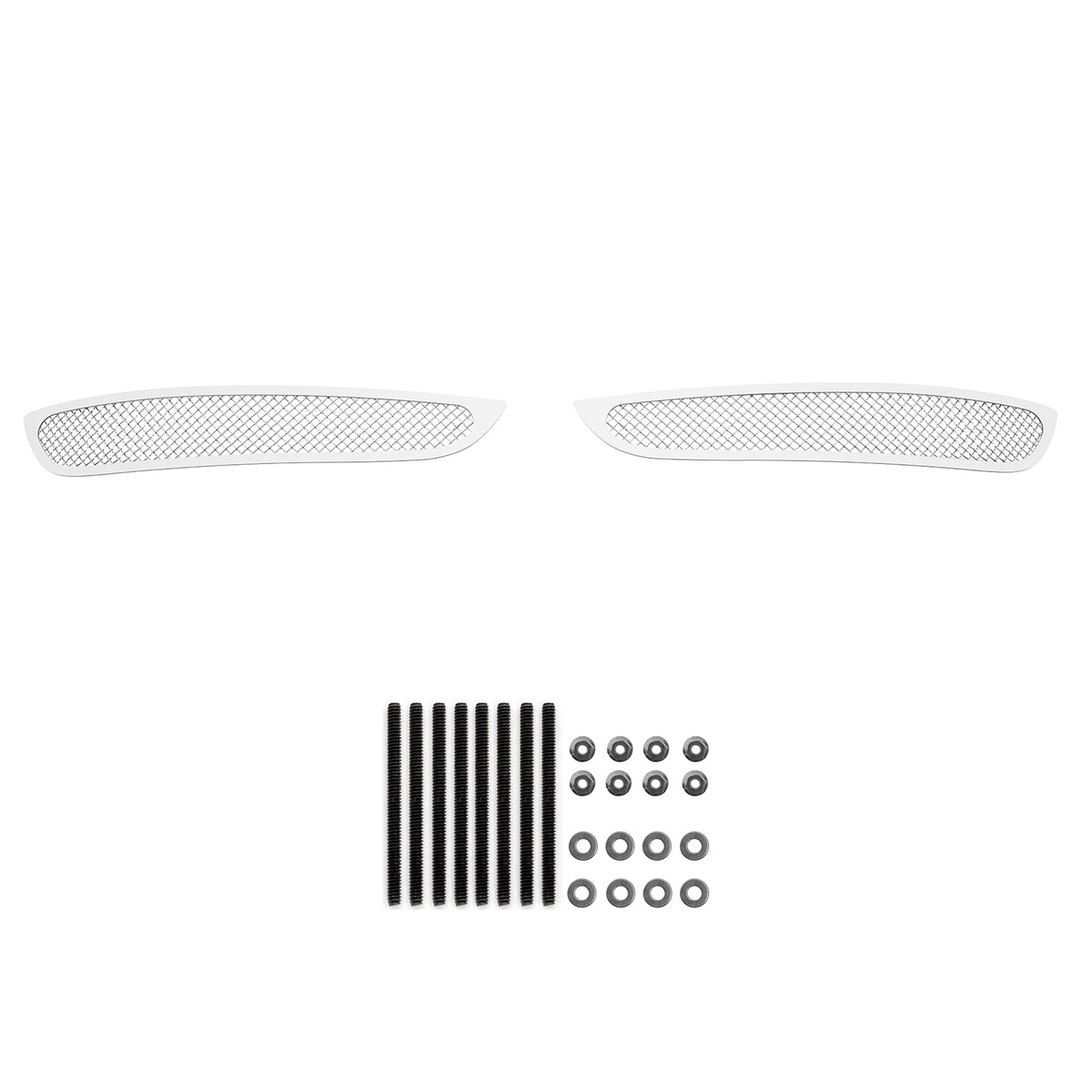 Stainless Steel Lower Bumper Mesh Grille 2008-2010 Infiniti G37 Coupe (With Honeycomb OE Grille, Except Sport Edition) GR14GEB36T