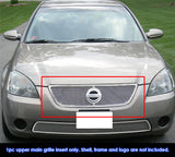 Stainless Steel Main Upper Mesh Grille 2002-2004 Nissan Altima GR14GED06T