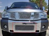 Stainless Steel Lower Bumper Mesh Grille 2004-2007 Nissan Armada /2004-2015 Nissan Titan GR14GED13S