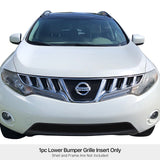 Stainless Steel Lower Bumper Black Wire Mesh Grille 2009-2010 Nissan Murano GR14GEE68H