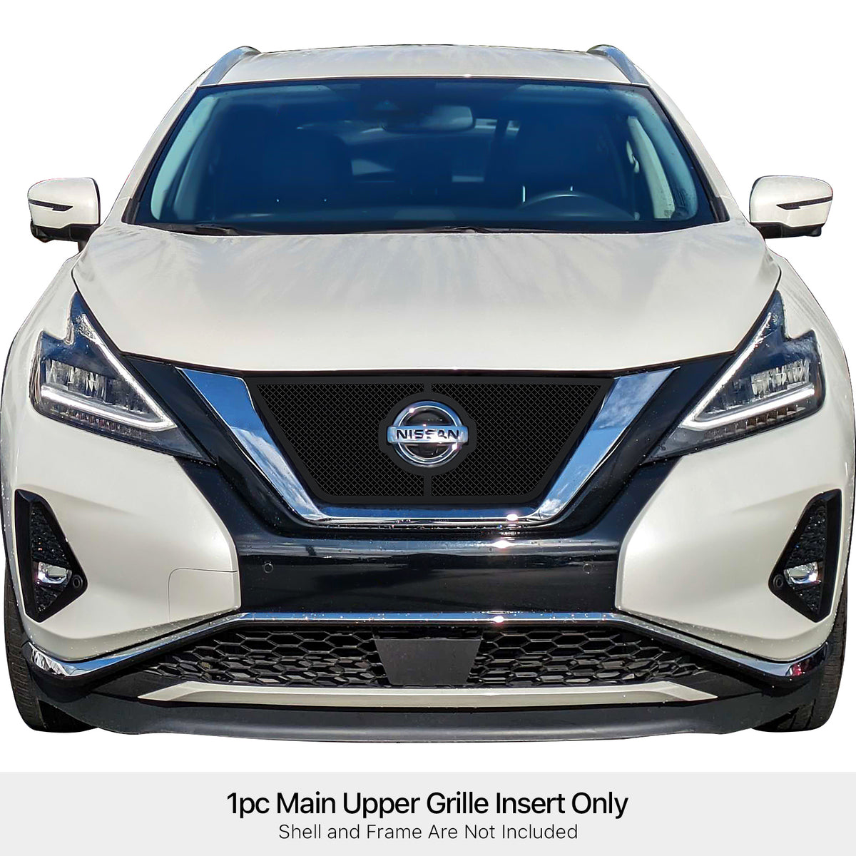 Stainless Steel Main Upper Black Wire Mesh Grille 2019-2024 Nissan Murano GR14GEE69H
