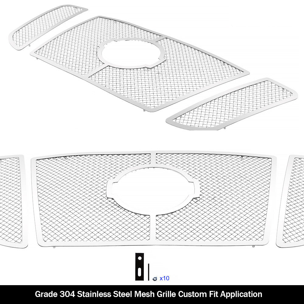 Stainless Steel Main Upper Mesh Grille 2012-2019 Nissan NV 2500 /2012-2019 Nissan NV 3500 GR14GFC83T
