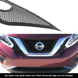Stainless Steel Main Upper Black Wire Mesh Grille 2015-2018 Nissan Murano With Logo Show GR14GFC91H