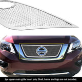 Stainless Steel Main Upper Mesh Grille 2017-2020 Nissan Pathfinder GR14GFC93T