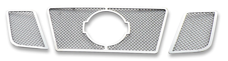 Stainless Steel Main Upper Mesh Grille 2008-2015 Nissan Armada With Logo Show GR14GFE07T