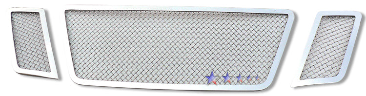 Stainless Steel Main Upper Mesh Grille 2008-2012 Nissan Pathfinder GR14GFE23T
