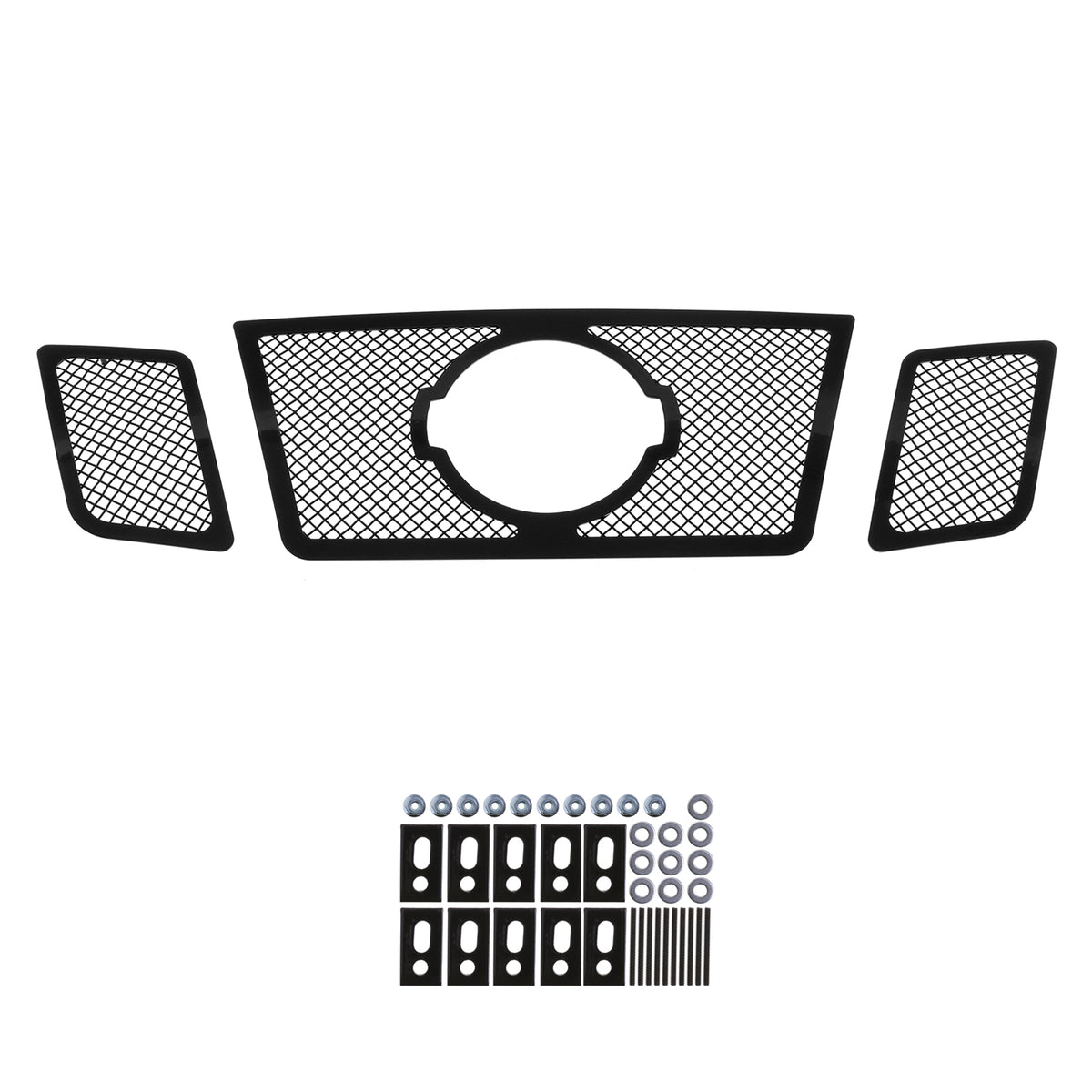 Stainless Steel Main Upper Black Wire Mesh Grille 2009-2021 Nissan Frontier GR14GFF41H