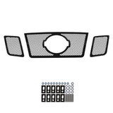 Stainless Steel Main Upper Black Wire Mesh Grille 2009-2021 Nissan Frontier GR14GFF41H
