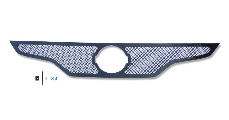 Stainless Steel Main Upper Black Wire Mesh Grille 2010-2012 Nissan Altima Coupe GR14GFG52H