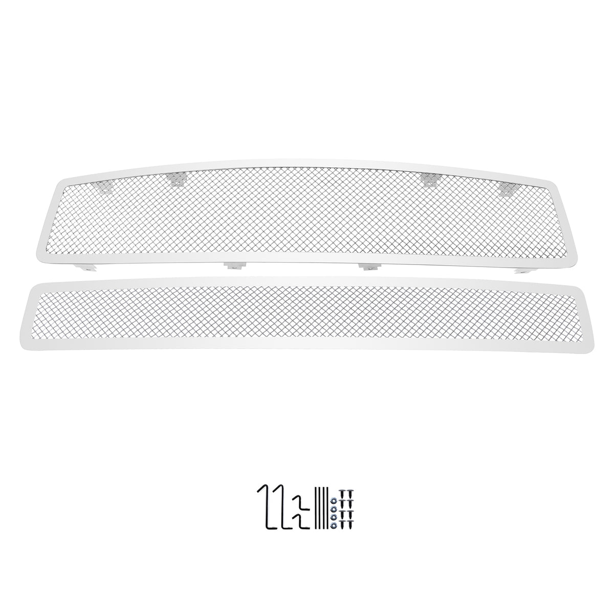Stainless Steel Main Upper + Lower Bumper Mesh Grille 2009-2014 Nissan Maxima GR14GGG74T
