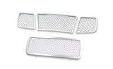 Stainless Steel Main Upper + Lower Bumper Mesh Grille 2004-2007 Nissan Titan GR14GGH69S