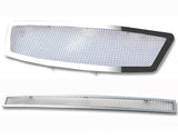 Stainless Steel Main Upper + Lower Bumper Mesh Grille 2003-2005 Infiniti FX45 /2003-2005 Infiniti FX35 GR14GGH77T