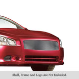 Stainless Steel Main Upper Stainless Steel Billet Grille 2009-2014 Nissan Maxima GR14HEB18S