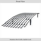 Stainless Steel Main Upper Stainless Steel Billet Grille 2009-2014 Nissan Maxima GR14HEB18S