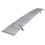Stainless Steel Main Upper Stainless Steel Billet Grille 1986-1997 Nissan Pickup With/S. Beam Type H/Lamps - Requires Headlamps Recess GR14HEB30S