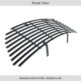 Stainless Steel Main Upper Black Stainless Steel Billet Grille 2002-2004 Nissan Altima GR14HED06J