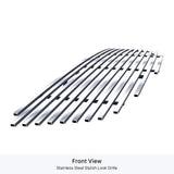 Stainless Steel Main Upper Stainless Steel Billet Grille 2005-2006 Nissan Altima All Models GR14HED11C