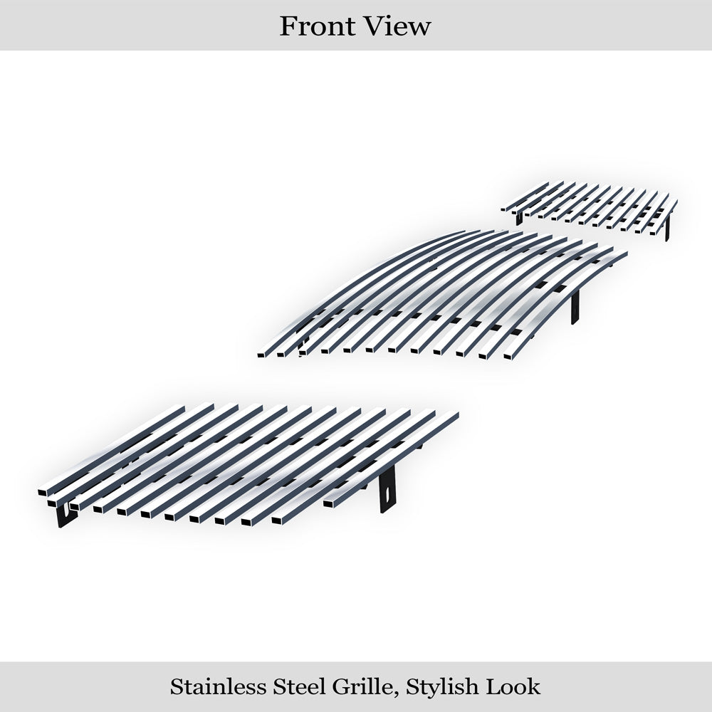 Stainless Steel Main Upper Stainless Steel Billet Grille 2004-2007 Nissan Armada /2004-2007 Nissan Titan GR14HED22S