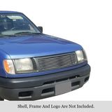 Stainless Steel Main Upper Stainless Steel Billet Grille 1998-2000 Nissan Frontier GR14HED39C