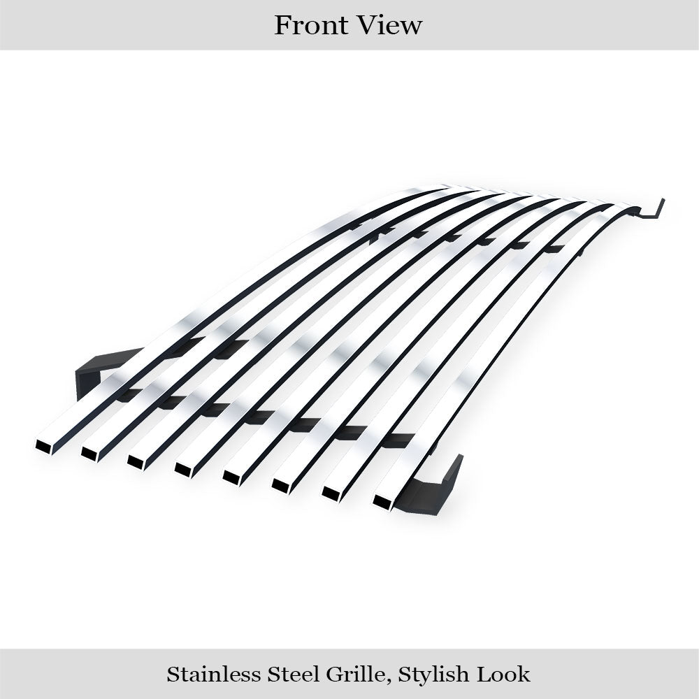 Stainless Steel Main Upper Stainless Steel Billet Grille 1998-2000 Nissan Frontier GR14HED39C