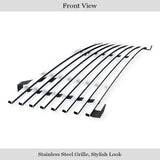 Stainless Steel Main Upper Stainless Steel Billet Grille 1998-2000 Nissan Frontier GR14HED39C