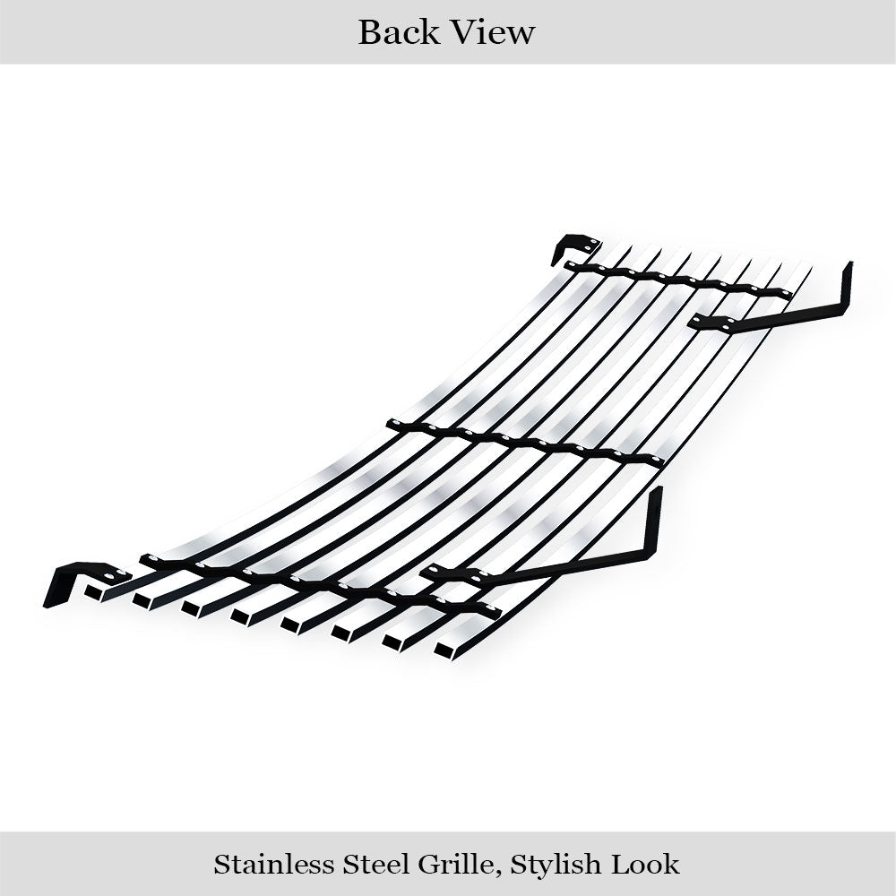 Stainless Steel Main Upper Stainless Steel Billet Grille 1998-2000 Nissan Frontier GR14HED39C