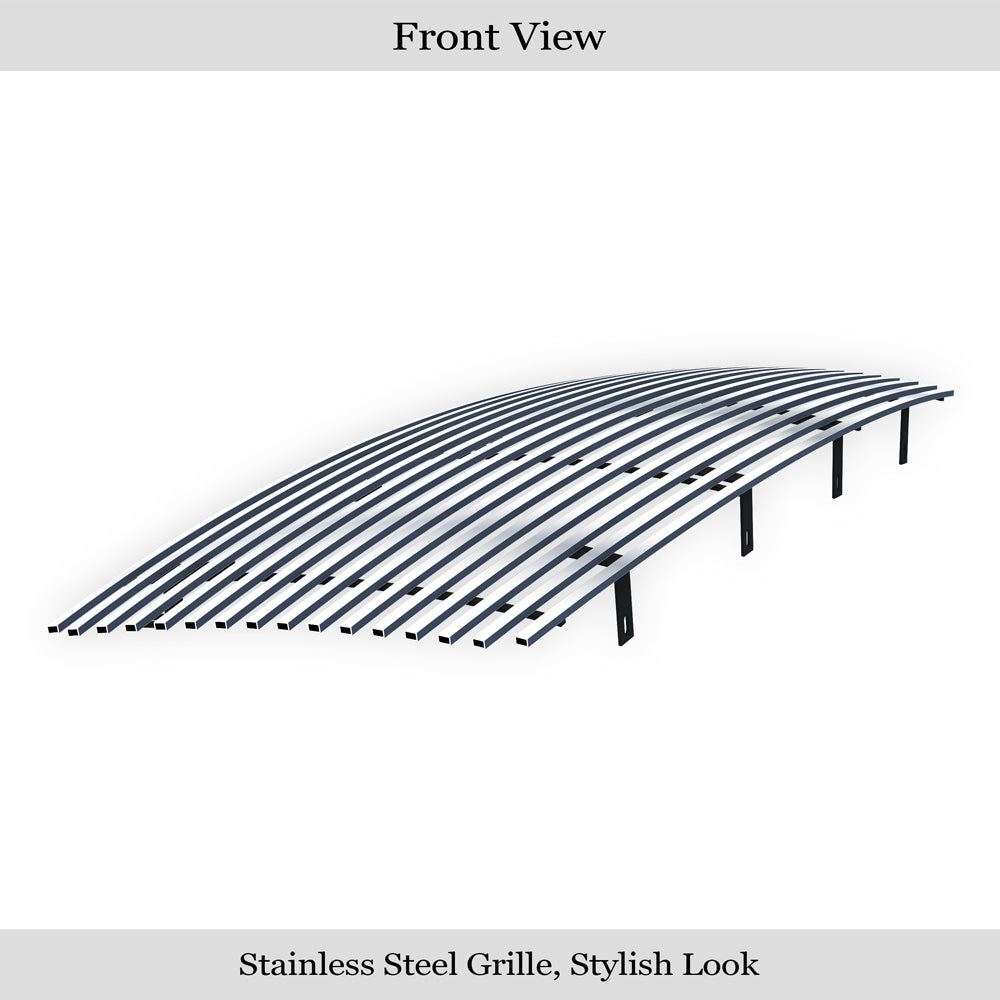 Stainless Steel Main Upper Stainless Steel Billet Grille 2004-2010 Infiniti QX56 GR14HED47S