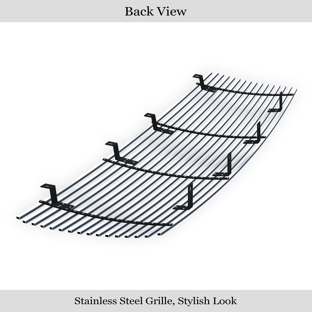 Stainless Steel Main Upper Stainless Steel Billet Grille 2004-2010 Infiniti QX56 GR14HED47S