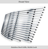 Stainless Steel Main Upper Stainless Steel Billet Grille 2005-2008 Nissan Frontier /2005-2007 Nissan Pathfinder GR14HEE43C