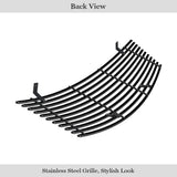 Stainless Steel Main Upper Black Stainless Steel Billet Grille 2005-2007 Infiniti M35 Sedan GR14HEF08J