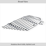 Stainless Steel Main Upper Stainless Steel Billet Grille 2007-2009 Nissan Altima Sedan GR14HFD76C